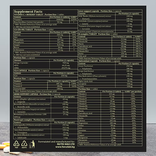 Nasar Pack – Βιταμίνες Του Αθλητή