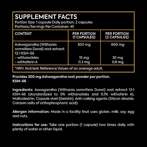 Ashwagandha KSM-66
