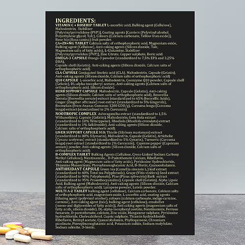 Nasar Pack – Βιταμίνες Του Αθλητή
