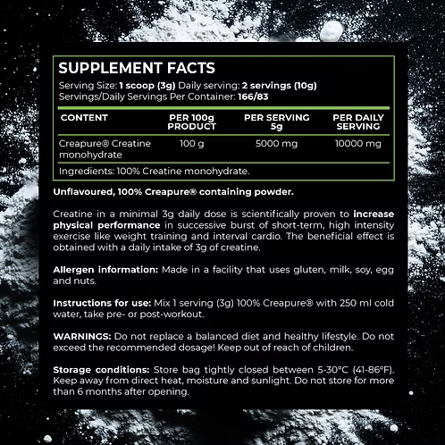 Creatine – 100% Creapure®