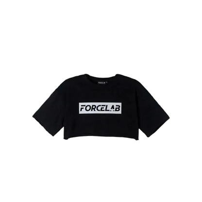Oversized Crop Μπλούζα