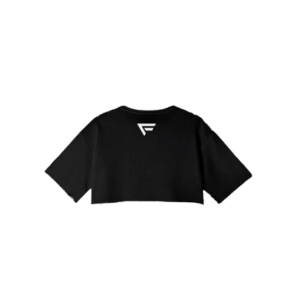 Oversized Crop Μπλούζα