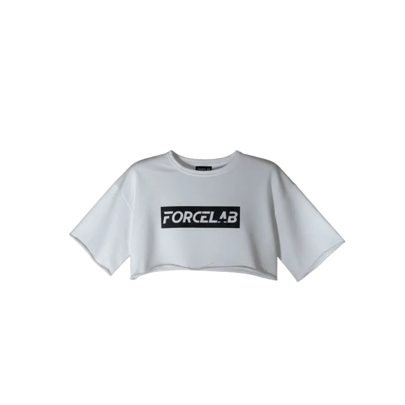 Oversized Crop Μπλούζα