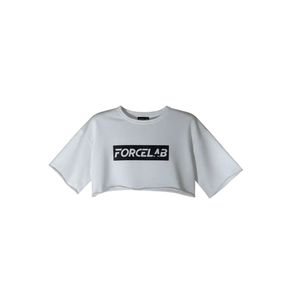 Oversized Crop Μπλούζα