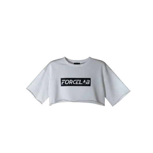 Oversized Crop Μπλούζα