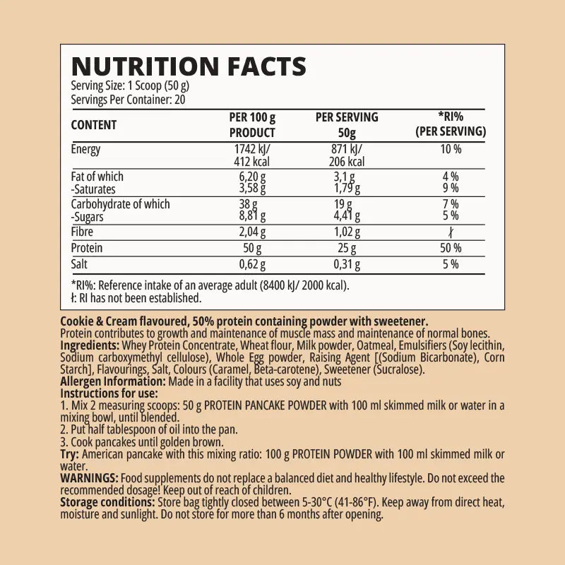 OpHop Protein Pancake Mix
