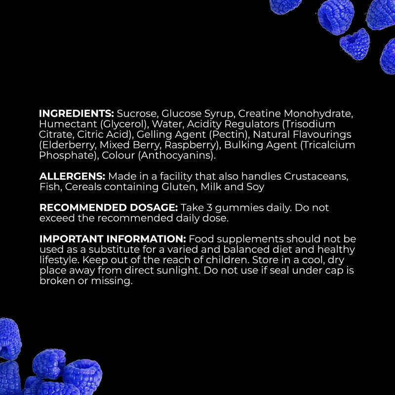 Creatine Gummies – Ζελεδάκια Κρεατίνης
