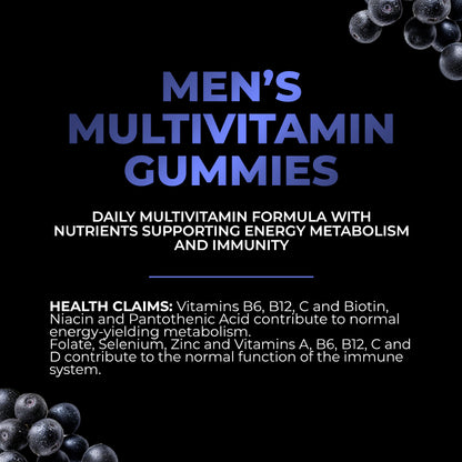 Men’s Multivitamin Gummies – Πολυβιταμινούχα ζελεδάκια για άνδρες