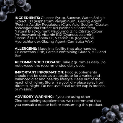 Shilajit Gummies – Ζελεδάκια Shilajit